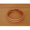 Bracelet cuir strass Hara