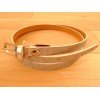 Leather sequined belt Heloise