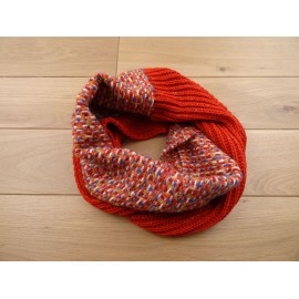 Snood Bimateriale Tweed - FRog