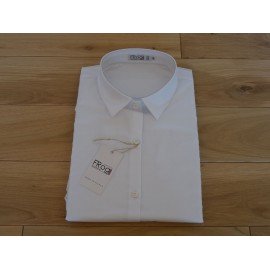 Blusa llana Blanco, 100% algodón