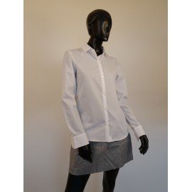 Plain White Blouse, 100% cotton