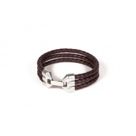 Rindslederarmband Mann