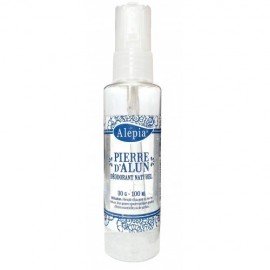 Deodorant spray alum stone