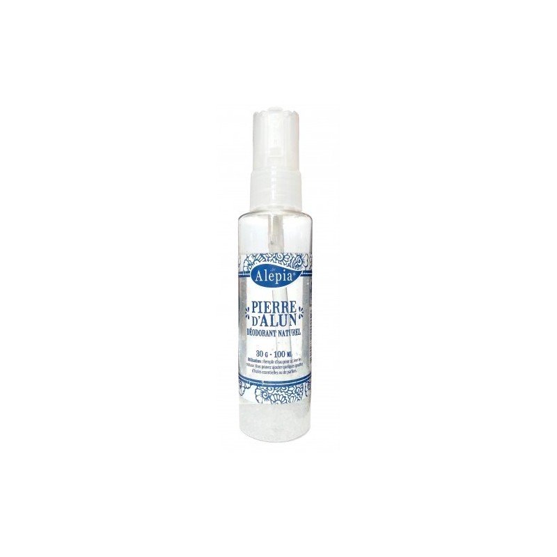 Deodorant spray alum stone